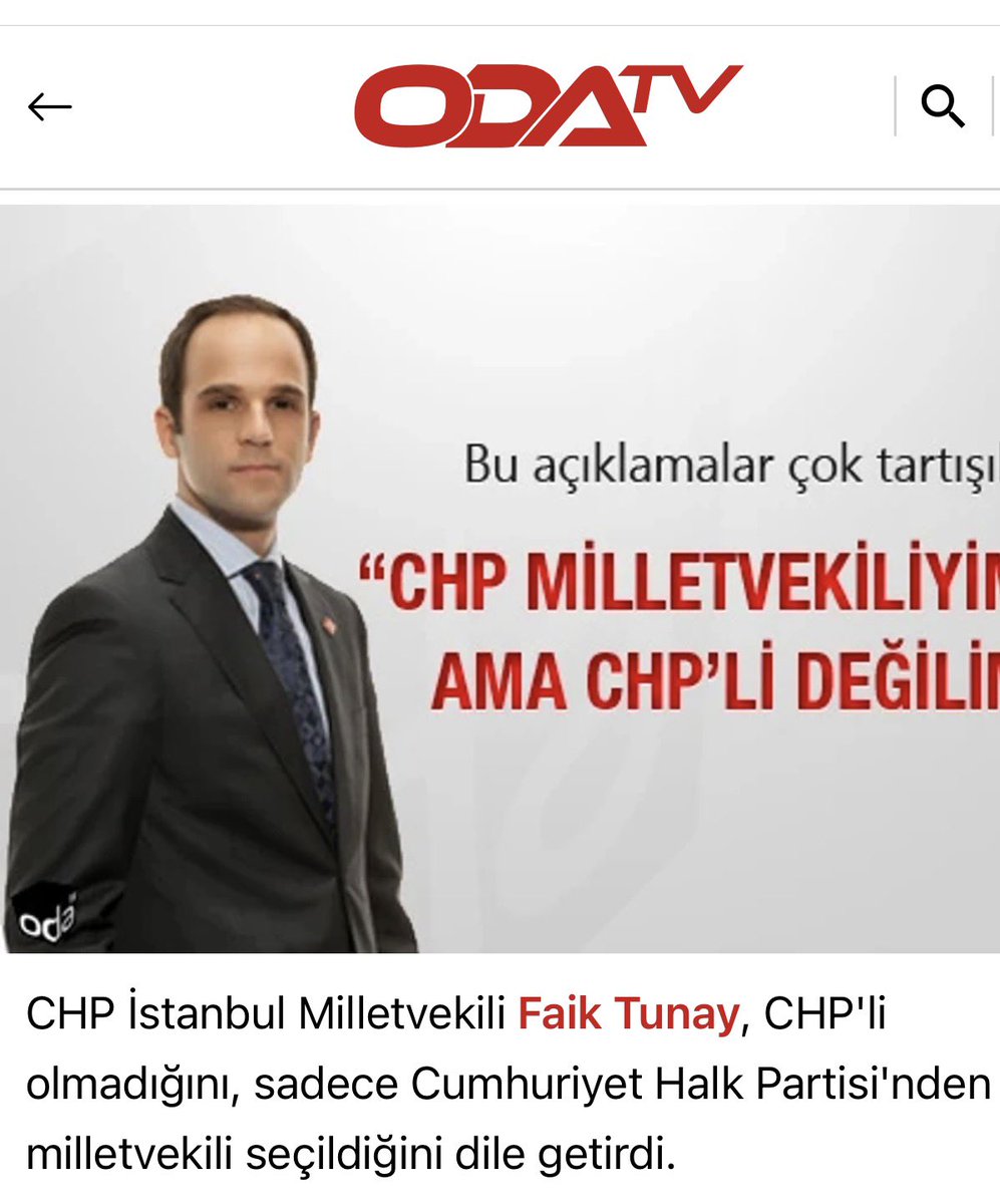 HsnBozkurt's tweet photo. Sayın Özgür sözel ve Sayın Ekrem İmamoğlu’na edep dışı ifadelerle ayar vermeye çalışan CHP İstanbul eski milletvekili Faik Tunay adlı bu ŞEY; 2011 seçimlerinde KK’nın prensi olarak CHP’ye paraşütle  indirilmiş, “CHP’li değilim, sadece CHP milletvekiliyim” demeyi marifet saymış, 16 Nisan 2017 referandumunda istikrar(!) için ‘Evet’ oyu vereceğini söylemiş, milletvekili iken Pensilvanya’da Fethullah Gülen adlı FETÖ elebaşı haini tam 4 kez ziyaret ettiğini iftiharla açıklamış, şu anda da delegelerin, örgütün, üyelerin ve seçmenlerin ezici çoğunluğunun istememesine karşın hukuksuz mahkeme kararı ile partiye çökmüş  BUTLANCILARI (ne tür bir ilişkisi varsa artık) destekleyen pek muteber (!) bir kişiliktir.👇 
#AtatürkteBirleşmeZamanı
#YenidenAtatürkCumhuriyeti
@eczozgurozel 
@ozgurozeliletsm 
@CAOIletisim1