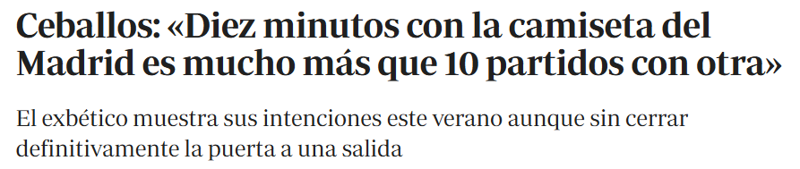 seroc75's tweet photo. 2024.
«Diez minutos con la camiseta del Madrid es mucho más que 10 partidos con otra»

Se os ha olvidado ya? Porque a mi no. https://t.co/yzlFohloaD