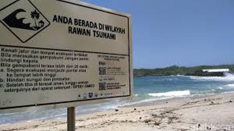 daryono_eq_talk's tweet photo. Jika Anda merasakan guncangan gempa kuat di pantai atau guncangan lemah diatas 20 detik maka disarankan segera evakuasi. Jangan tunggu peringatan dini menjauh pantai ke tempat tinggi diatas 20–30 meter atau sejauh mungkin dari pantai. https://t.co/VCEJaHRsOF