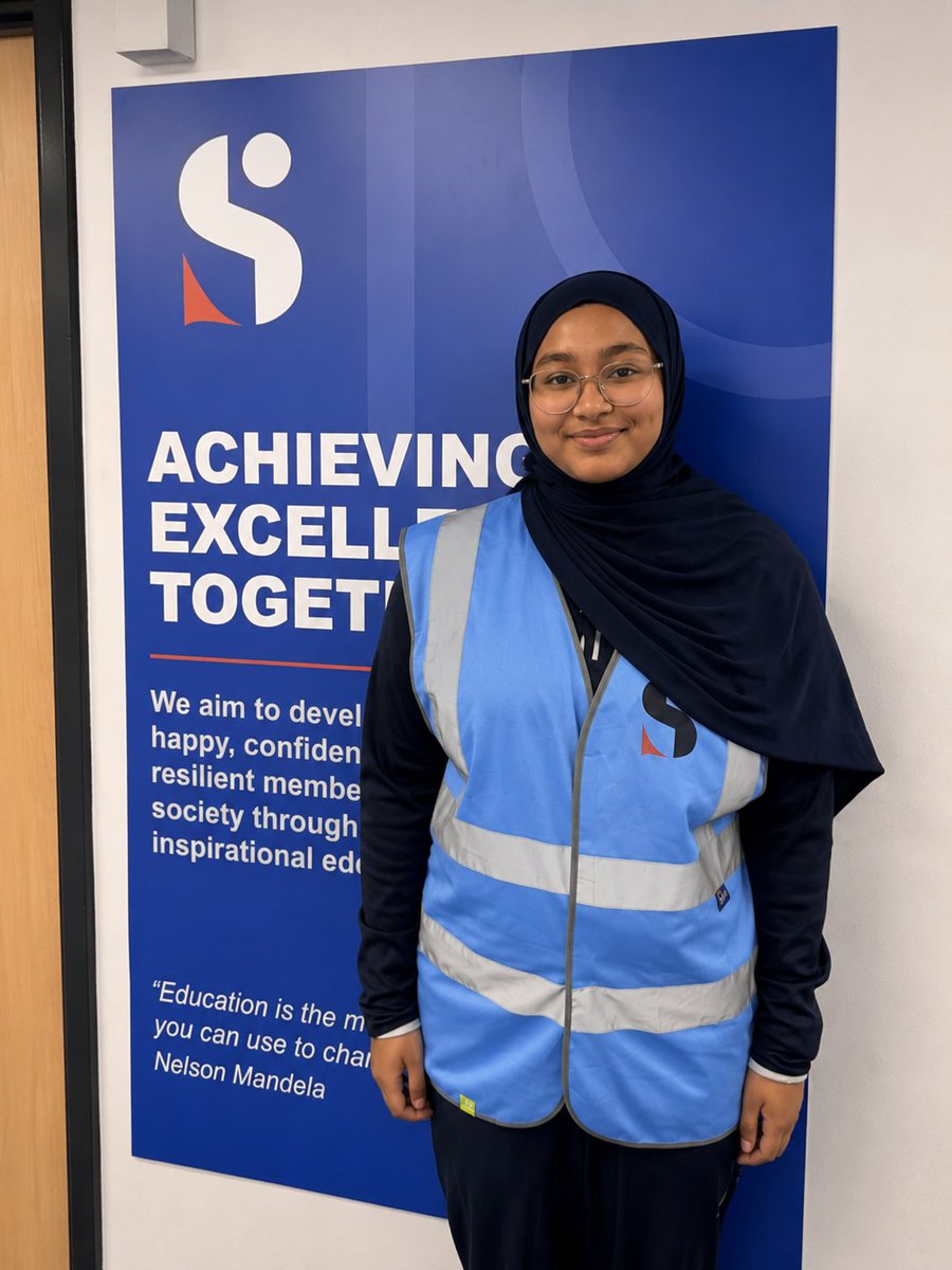 StepneyAS's tweet photo. A huge well done to Aisha (Year 10), whose vision and determination inspired a community-focused initiative that brings people together and creates positive change. Working alongside our SASS Community Outreach Leaders, Aisha has shown how one idea can make a real difference. https://t.co/V9Tb1TCLkU