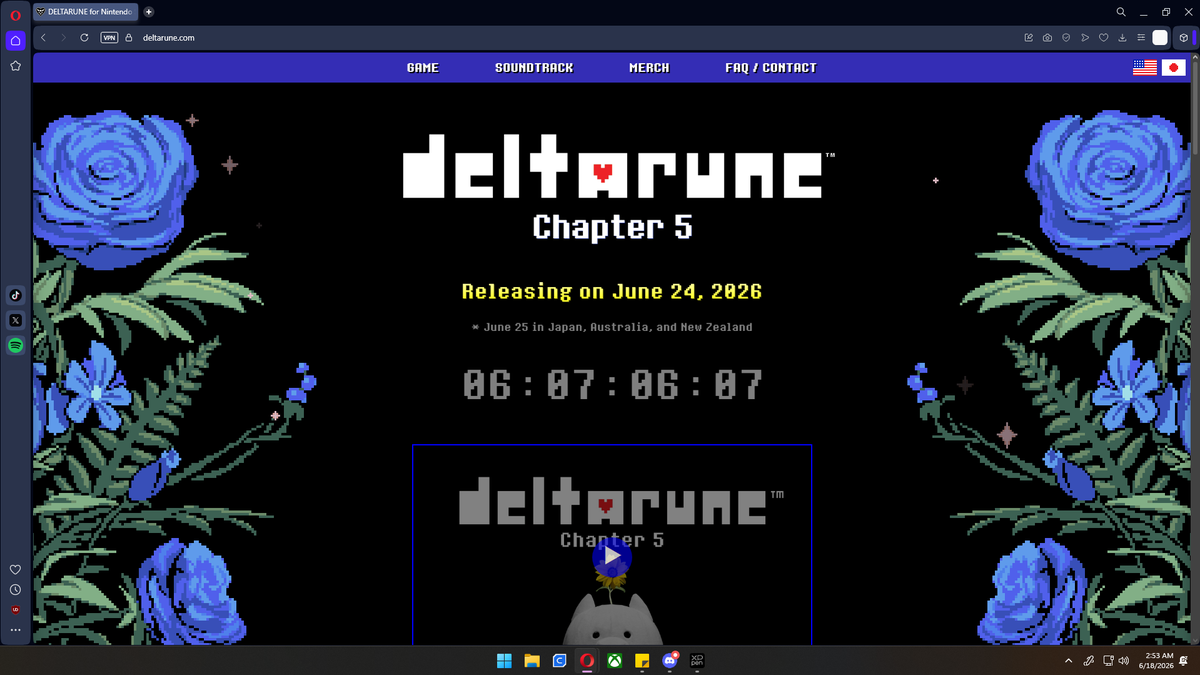 KaybeeJackalope's tweet photo. Who else is excited for #deltarune chapter 5? https://t.co/SU6Ub6OKZc