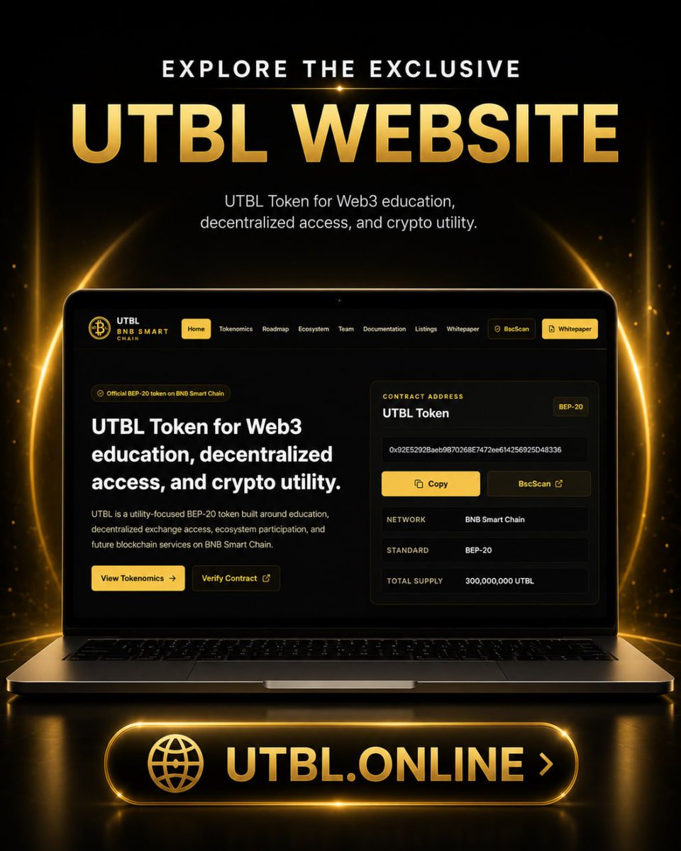 UTBL | crypto coin tweet media