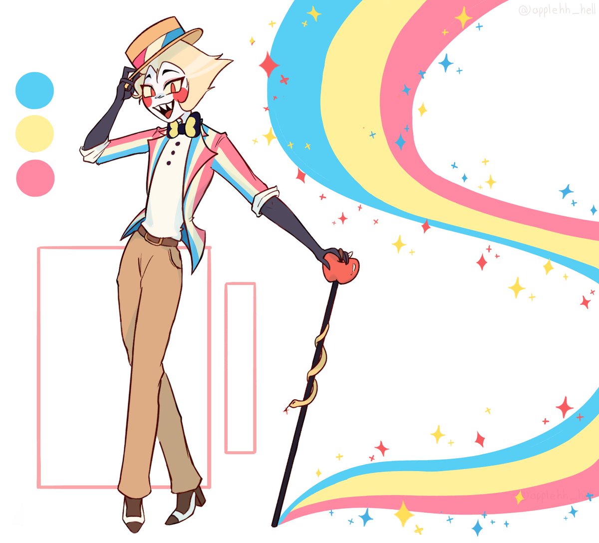 applehh_hell's tweet photo. Late as always, but I had to draw him 
#LuciferMorningstar #HazbinHotel https://t.co/dZYj37Cgdo