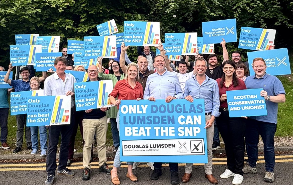 JohnCooperDG's tweet photo. Just back from a dawn patrol in #AberdeenSouth where the by-election today is a chance to send Douglas Lumsden to Westminster - and an  unequivocal message to the SNP. https://t.co/PN6HkrJCTN