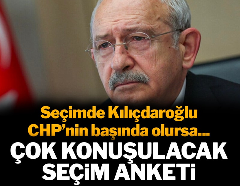 gazetesozcu's tweet photo. Çok konuşulacak seçim anketi:
Seçimde Kılıçdaroğlu CHP'nin başında olursa... 

https://t.co/sR1UnnrBAs https://t.co/eihtrTdK4f