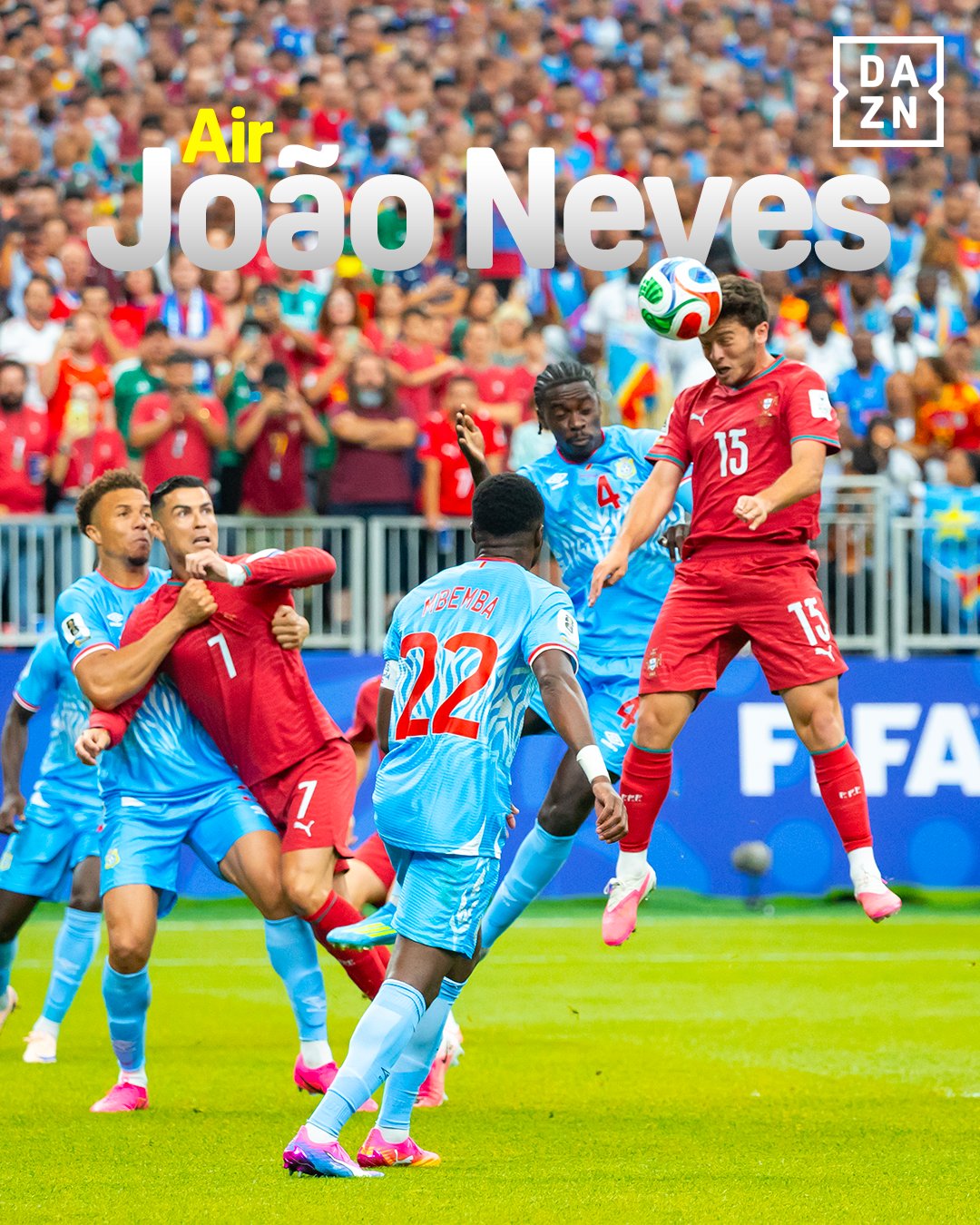 🤯 | João Neves n’est peut-être pas le plus grand mais son jeu de tête ...