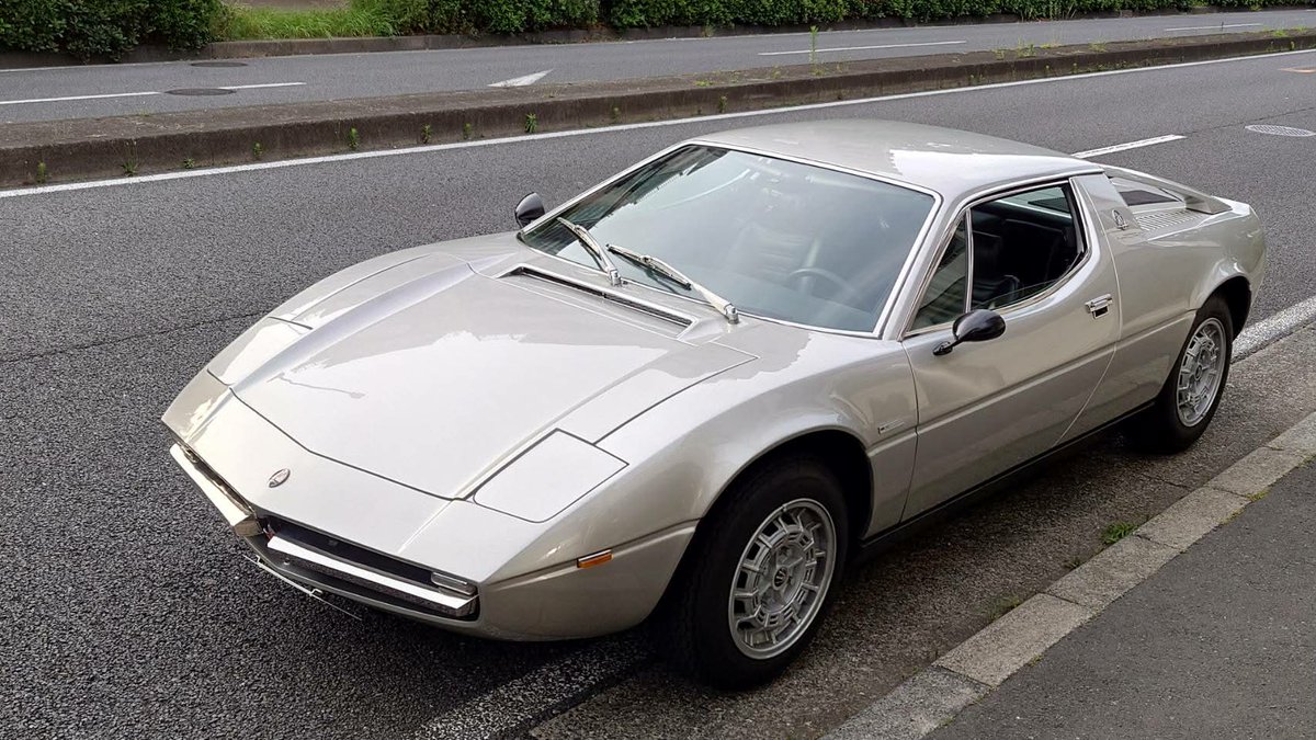 TimeJunction's tweet photo. マセラティー・メラク　レストア済み車両、日本国内登録（ナンバー付き）
レストアの詳細もあります
興味ある方います！？

#マセラティー
#Maserati
#Merak https://t.co/ff13kOWI2P