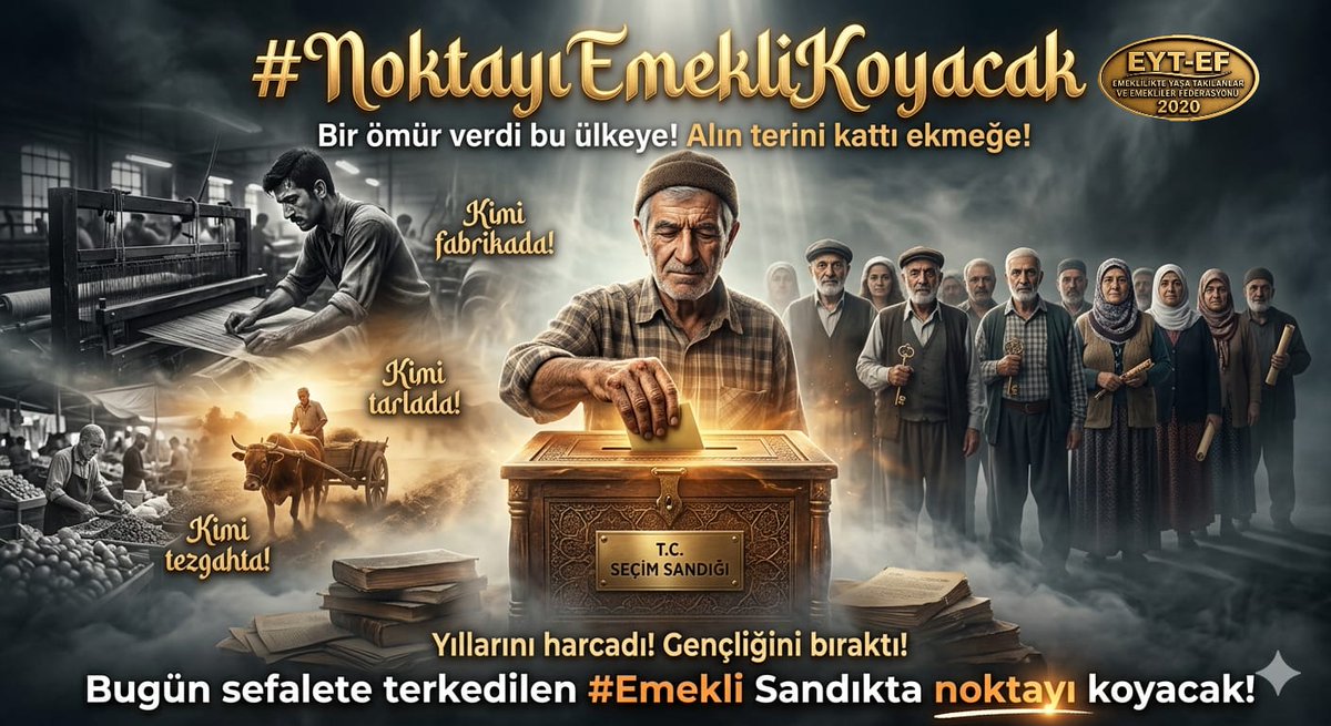 ebrucoha1's tweet photo. Bayramda Torununa Harçlık Veremeyen, Çocuğuna Destek Olamayan Emekli İçin En Büyük Üzüntü Yoksulluk Değil, Çaresizliktir. Bu Çaresizliğe Artık Son Verilmelidir.

 #NoktayıEmekliKoyacak

 #5000KısmiNoktayıKoyar https://t.co/FL67YoXN6s
