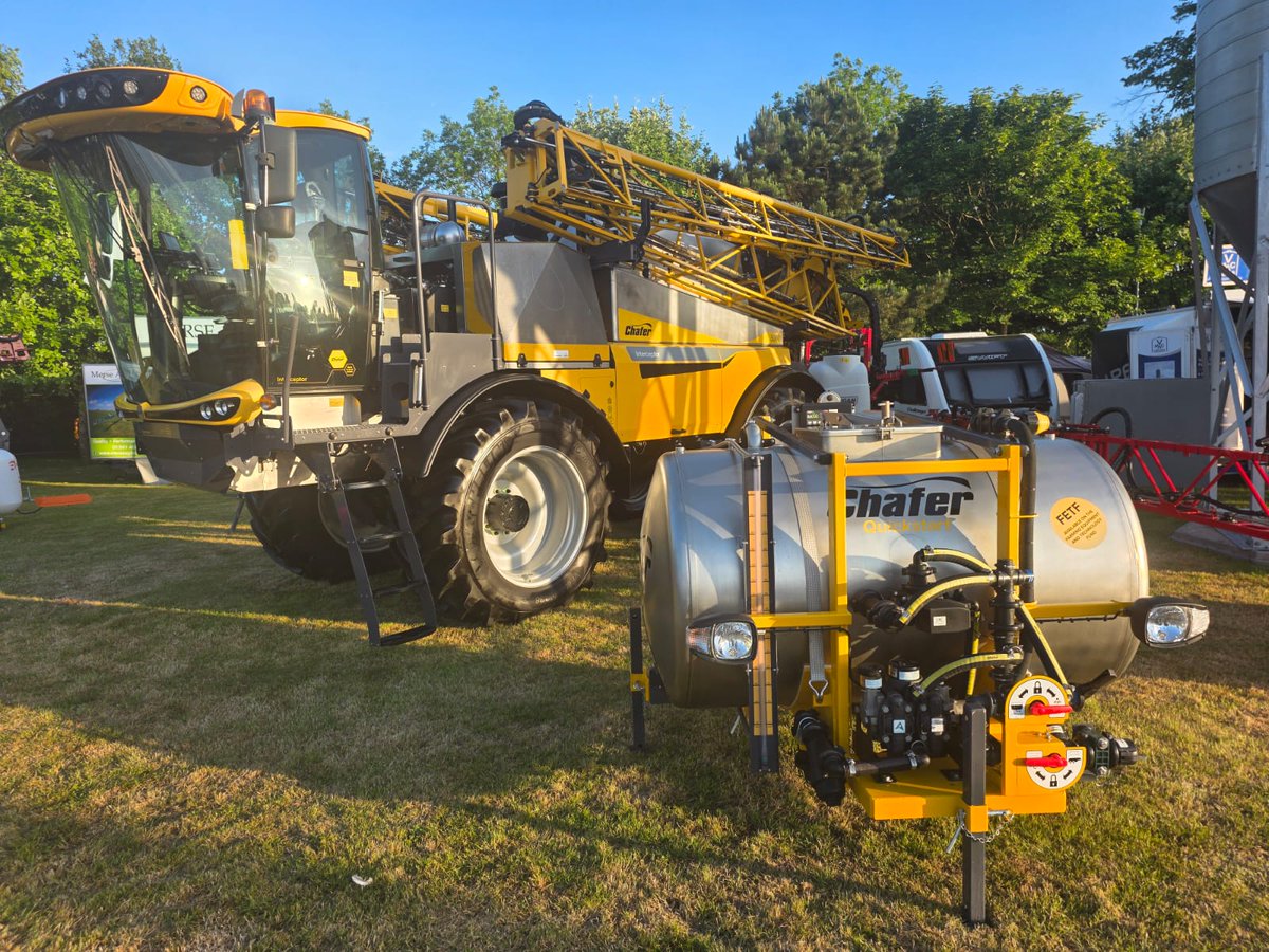 nexuschafer's tweet photo. Beautiful morning! We're all set up and ready to welcome visitors to Merse Agriculture's stand (T7A) at the Royal Highland Show!
If you're at the show today, we'd love to see you and tell you about our exciting plans Chafer and Horstine.
#crops #cropsprayers #firstinthefield https://t.co/lRzCTzMLSn