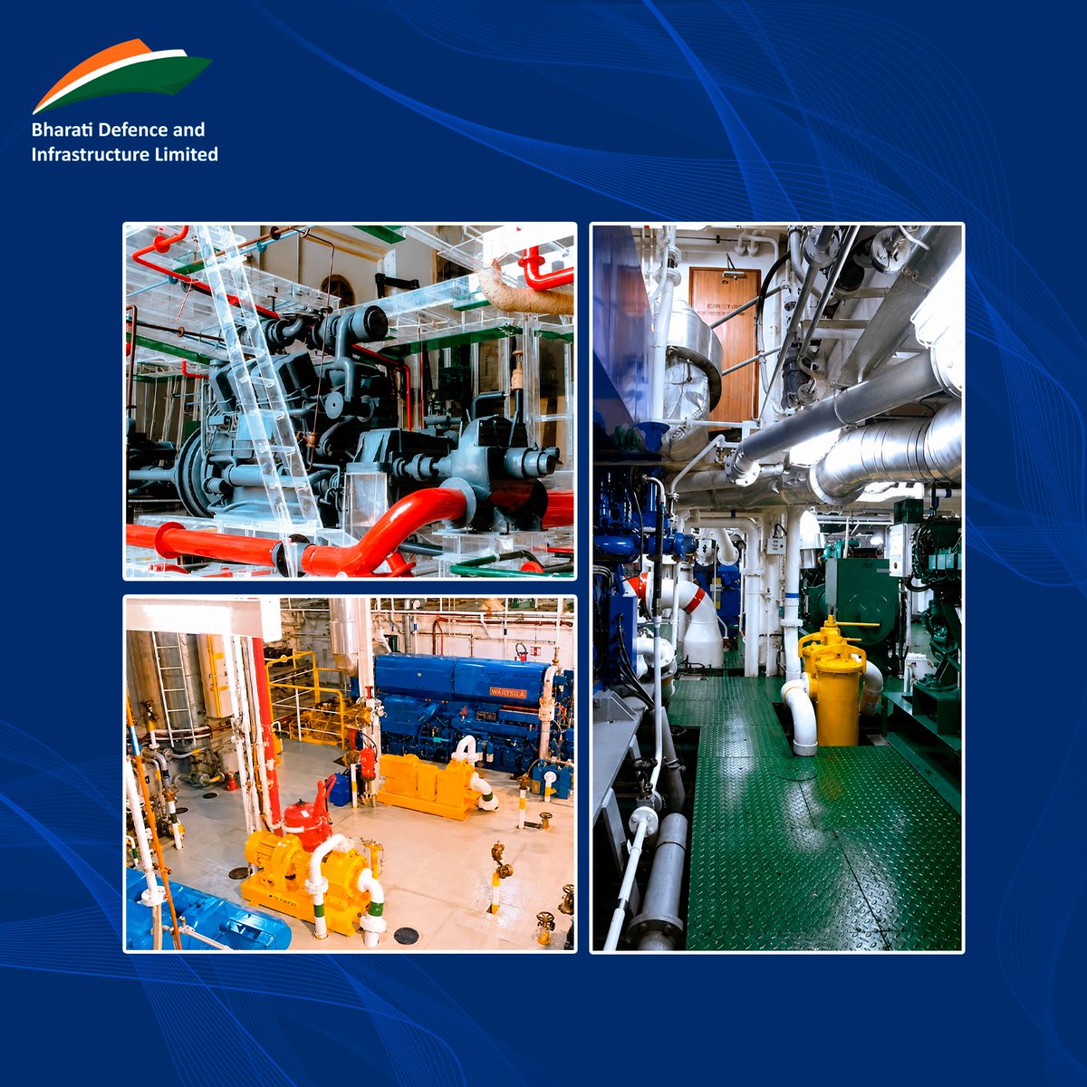 BharatiDefence's tweet photo. Great ships are built from the inside out. By equipping vessels with sophisticated engine rooms housing advanced propulsion, power generation, and auxiliary systems. BDIL created ships designed to endure the demands of the sea. ⚙️

BDIL was the only company in India to use an engine room model to lay out the equipment in its engine rooms. As the company approaches 50th anniversary, we proudly reflect on the engineering expertise that powered a generation of maritime excellence.✨
 
#Offshore #Maritime #CompanyMilestone #BDIL50 #50YearsOfTrust #50YearsOfBharati #GoldenJubilee #BDIL