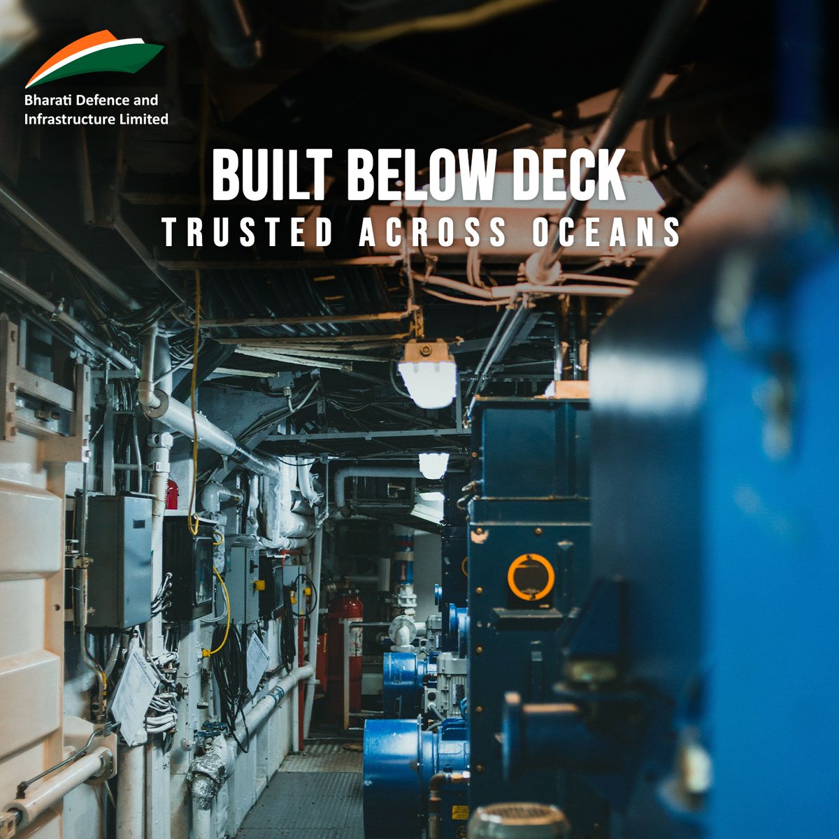 BharatiDefence's tweet photo. Great ships are built from the inside out. By equipping vessels with sophisticated engine rooms housing advanced propulsion, power generation, and auxiliary systems. BDIL created ships designed to endure the demands of the sea. ⚙️

BDIL was the only company in India to use an engine room model to lay out the equipment in its engine rooms. As the company approaches 50th anniversary, we proudly reflect on the engineering expertise that powered a generation of maritime excellence.✨
 
#Offshore #Maritime #CompanyMilestone #BDIL50 #50YearsOfTrust #50YearsOfBharati #GoldenJubilee #BDIL