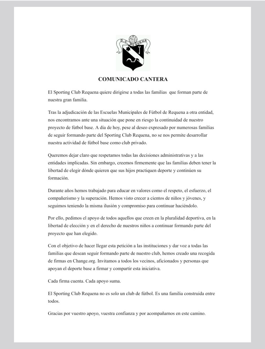 screquena1928's tweet photo. ¿Quieres sumar tu firma? ✍️
https://t.co/aWlk8LkxCw https://t.co/lraDaO4RxK