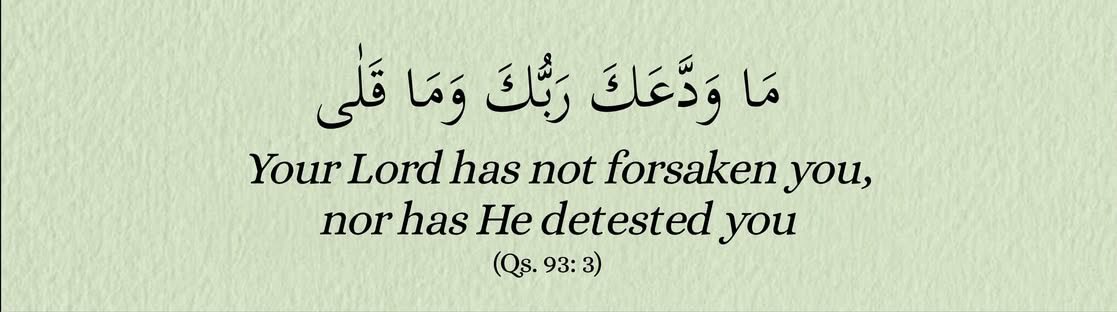 MuslimsMatterss's tweet photo. Allah never abandoned you. Not then. Not now. Not ever. https://t.co/bbiQmmC137