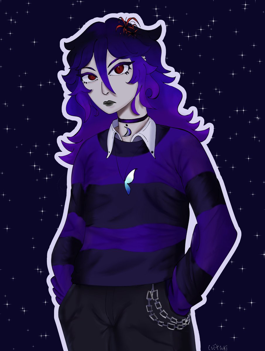 CutTsuki's tweet photo. Rendering practice on oomf character https://t.co/oigCZeddmK