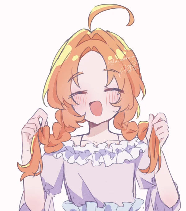 あけちの笑顔は雨をも忘れそう