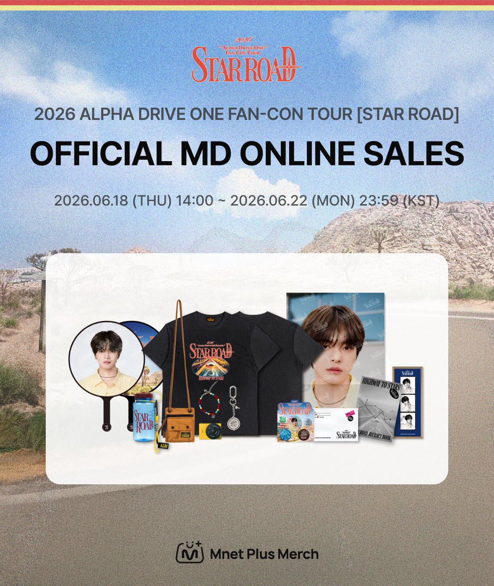 ALPHA DRIVE ONE 2026 FAN-CON TOUR 'STAR ROAD' MD🏎️ 本国ペンコン