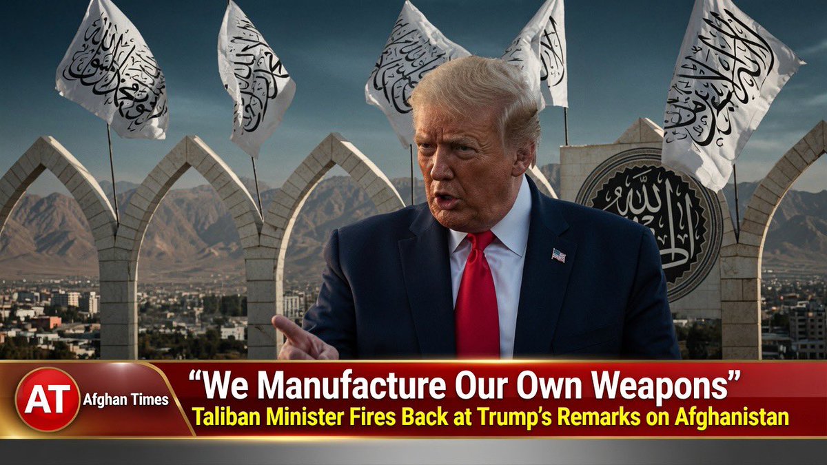 Responding to U.S President Donald Trumps comments about recovering weapons left...