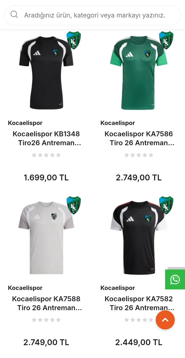 KorfezStats41's tweet photo. Yeni sezon antrenman kitleri satışa çıkarılmış. 

Forma setlerini anket ile Kocaelispor taraftarı belirlemeli. 

Aksi taktirde geçen sezon gibi dayatma yapılacaksa eğer Sportrun'dan hiçbir şekilde lisanlı ürün almayacağım. 

Şimdiden söylüyorum bu yazı burda kalsın.

#KOCAELİSPOR https://t.co/1bBviuc5cp