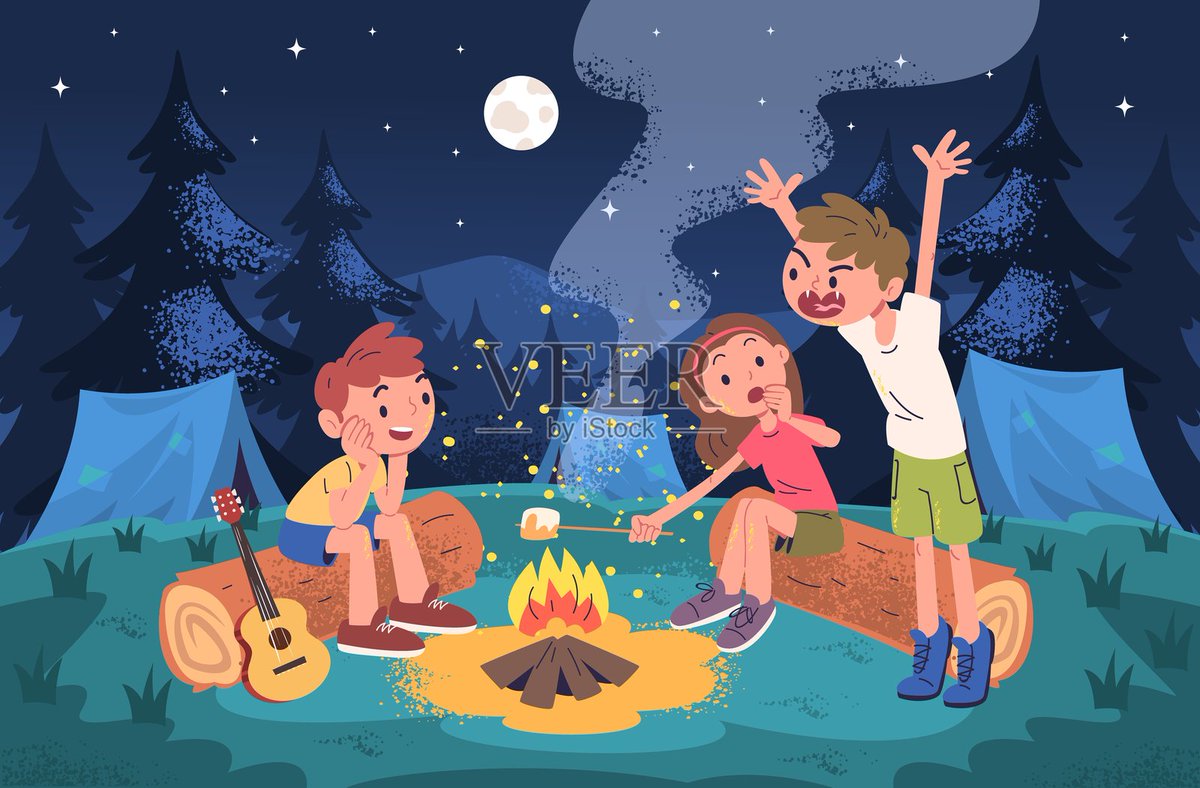 PatanSBanu's tweet photo. Chasing the sunset over the valley, roasting marshmallows by the crackling campfire, and listening to crickets sing all night—this is the pure magic of camping under the stars!， https://t.co/zYqAqbIilr