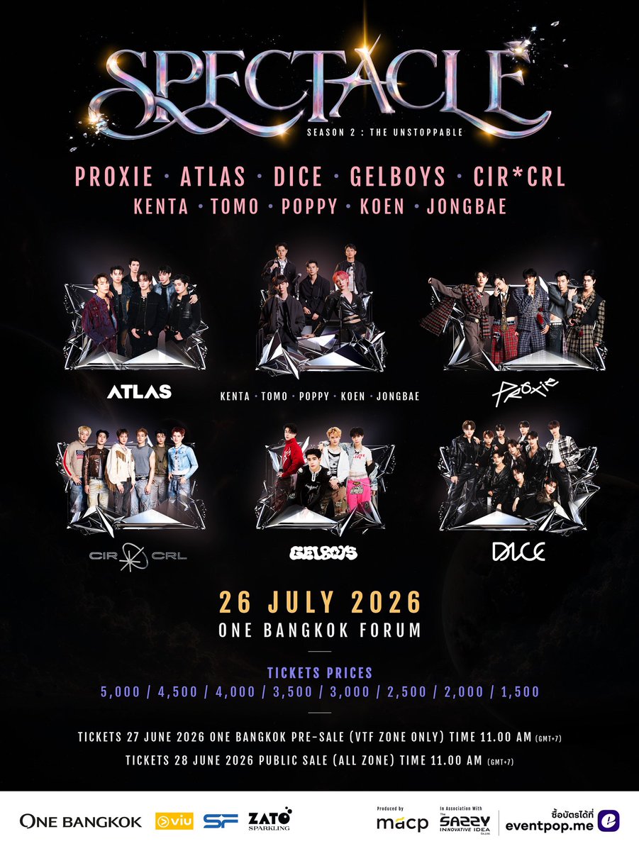 aphinatch's tweet photo. ㅤㅤㅤㅤ
The power of nultiple generation of 𝚃𝙿𝙾𝙿 Boygroup combined at 𝙎𝙋𝙀𝘾𝙏𝘼𝘾𝙇𝙀 𝙎𝙚𝙖𝙨𝙤𝙣 2: 𝙏𝙝𝙚 𝙐𝙣𝙨𝙩𝙤𝙥𝙥𝙖𝙗𝙡𝙚✨️ We're ready to unleash a scorching and electrifying performance on July 26th 2026!
ㅤㅤㅤㅤ https://t.co/o3Vuho2trx