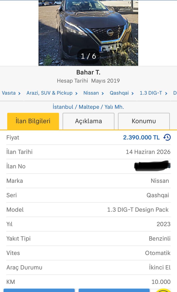 sifiraracfirsat's tweet photo. Birileri hâlâ “ikinci elde fırsat var” diyor…

2023 model araç: 2.390.000 TL

2026 model sıfırı: 2.150.000 TL

Bu ilan sizce normal mi? 🤔🔥 https://t.co/5oZBARBg1n