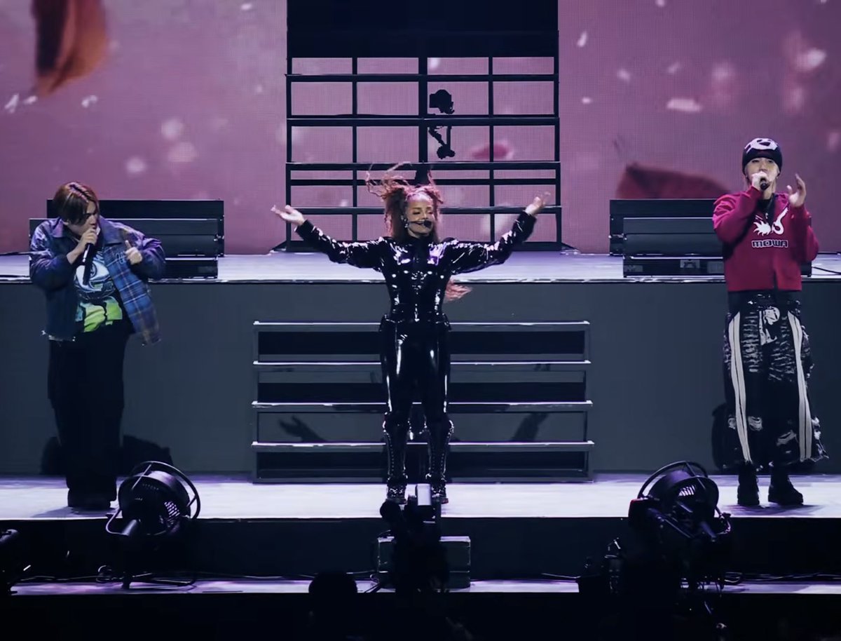 TheePopCore's tweet photo. Janet Jackson and J-pop group BE:FIRST have released the official music video for their “Doesn’t Really Matter (Remix)” collaboration.

Watch here: https://t.co/VucxsWpGjH https://t.co/5Edn6UVay8