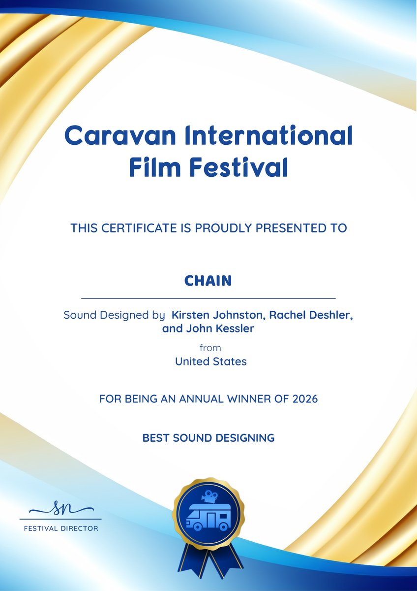 Chain_Animation's tweet photo. We’re delighted to have received the lovely certificates and laurels from Caravan International Film Festival! We sincerely appreciate this recognition and the support shown to our film. ~ Y ( ^ O ^ ) Y ~ 😍🥰😘🤩🥳👍
#CaravanInternationalFilmFestival https://t.co/OhyoY70xVE