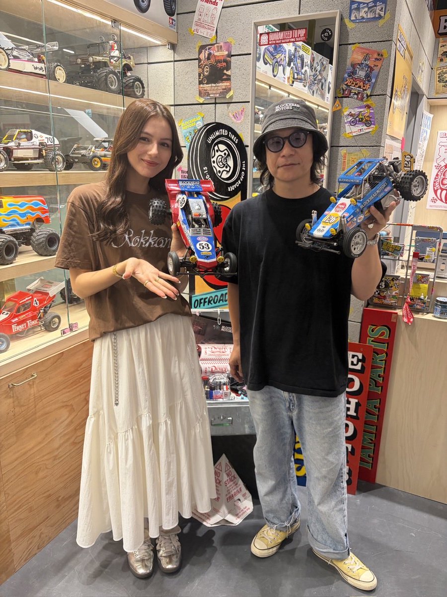 📍渋谷PARCO「BLOCKHEAD MOTORS TOKYO」へ！ JUN WATANABEさんに