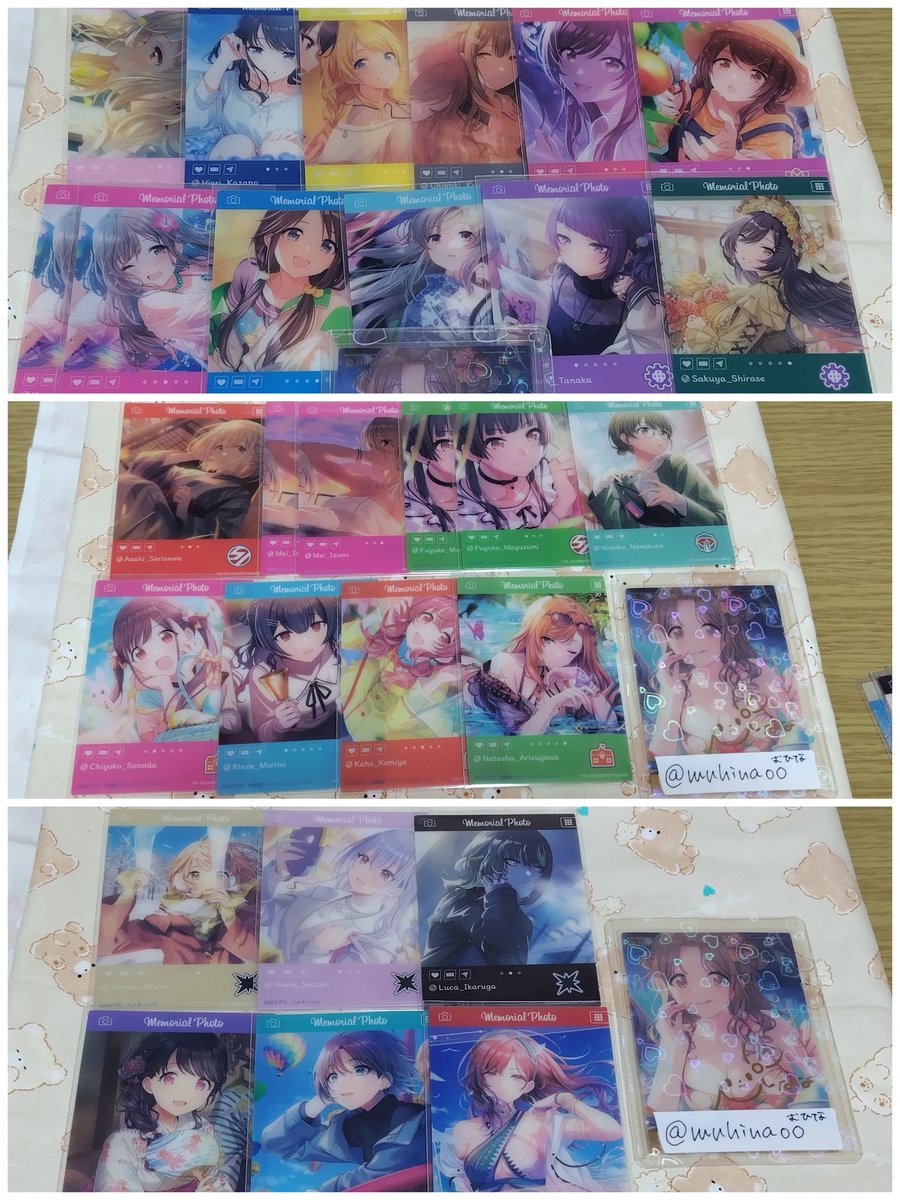 muhinaoO's tweet photo. 【交換/譲渡】シャニマス エモカ EMOCA COLORFUL カラフル 283プロ kawaiiし〜ずん ポストカード

譲 1枚目SP 2枚目N 
求 同異種 雛菜or定価＋送料
    3枚目はご希望額＋送料

︎ ✧SP⇆SP N⇆Nのみ 郵送のみ
︎ ✧初回の方ツイフィ必読
検索からもお気軽にお声掛けください！ https://t.co/J0Xyl4HYFL