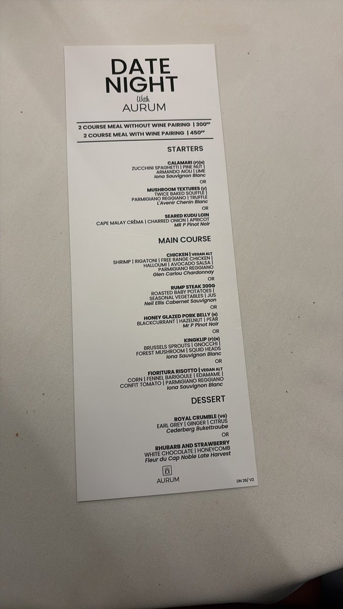 RamatsobaneM's tweet photo. Aurum has a very cool date night for the month of June (Mon-Thurs). Give it a chance if u can

You get a complimentary glass of Moet upon arrival 👍🏾 https://t.co/fGkT7TPnZb