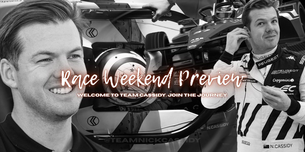TeamNickCassidy's tweet photo. Race Weekend Preview ❕

SANYA E-PRIX RACE WEEKEND

🗓️ June 20th to June 21st 2026
🇨🇳 Sanya, China
🏎️ Round 11 &amp; 12

#TeamCassidy https://t.co/X99priRNLg