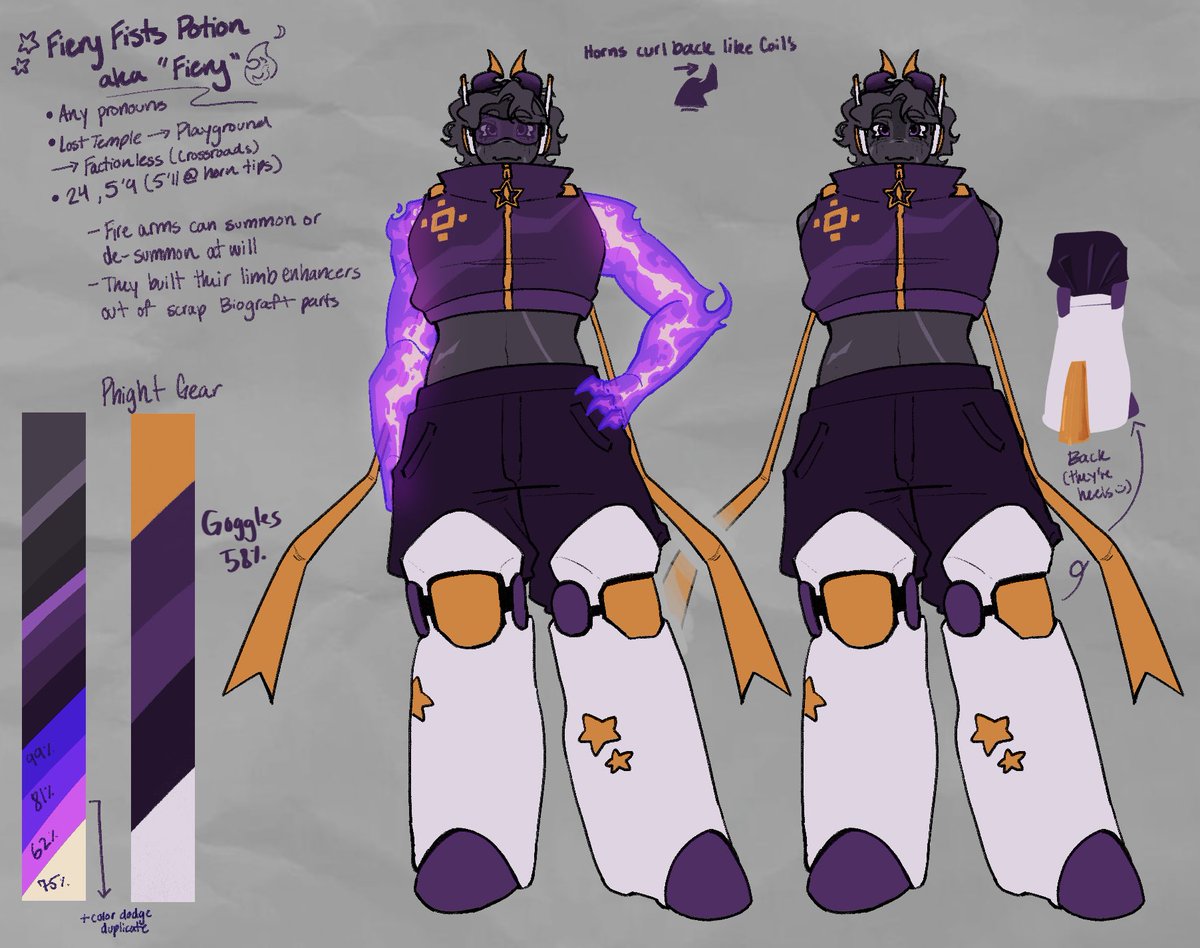 HOP_eful_'s tweet photo. Finally finished his ref for artfight,, ouuughhh Fiery,, my cutie patootie I need to squish your cheeks

#phighting #phightingoc https://t.co/DXPy1RV0z9