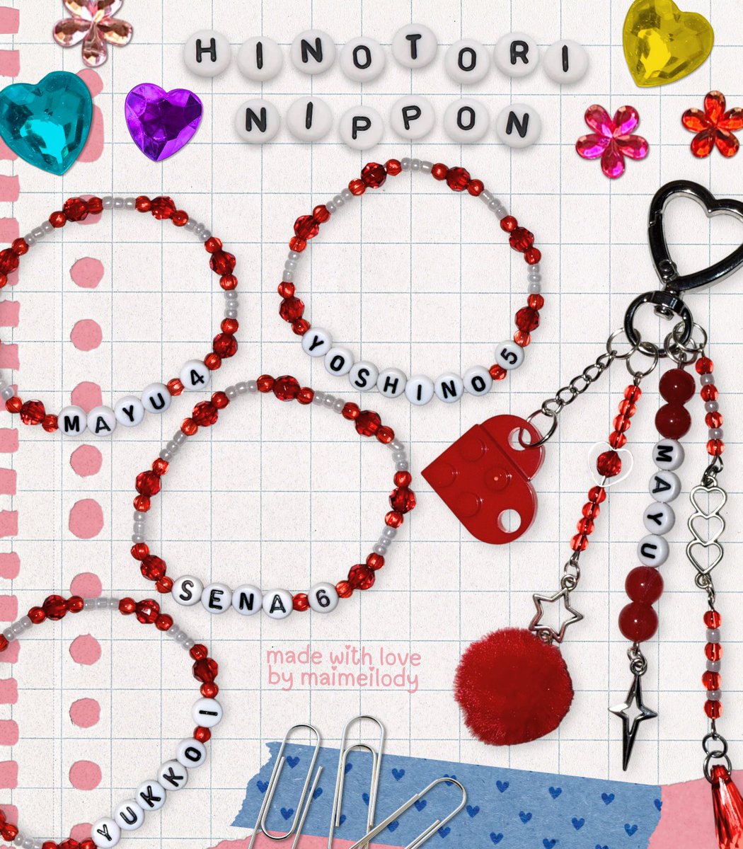 maimeilody's tweet photo. ⋆.𐙚 ̊ hinotori nippon freebies for women's vnl 2026 by yours truly ♥︎ 

ˋ°•*⁀➷ get a mayu + yoshino/sena/yukko bracelet OR mayu bracelet + keychain

﹕limited quantity only .ᐟ.ᐟ 𝜗𝜚ꜝꜝ

   ꪒ  ꪒ     
꒰◝ ˕ ◜ ꒱ྀི   i'll be going on the 21st ！see you there ♡⸝⸝ https://t.co/5inyGeGL7S