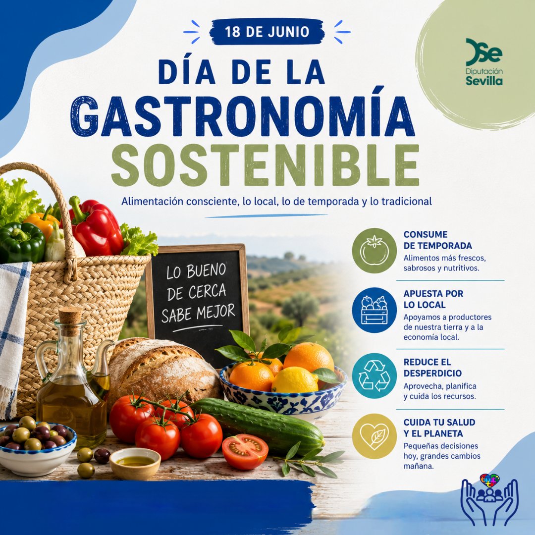 Autismopbladcaz's tweet photo. 🌱🍅 La gastronomía sostenible empieza mucho antes de sentarnos a la mesa.
Elegir productos de temporada, apoyar a agricultores y productores locales y reducir el desperdicio alimentario son decisiones que benefician a nuestra salud y al planeta.
#GastronomiaSostenible https://t.co/wJDiWPr0Jd