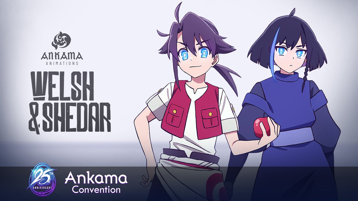 AnkamaAnim's tweet photo. Welsh & Shedar, notre nouvelle série entièrement produite au JAPON, sera diffusée en avant-première MONDIALE à Japan Expo Paris !

Pour la toute première fois, l'épisode 2 sera dévoilé sur la scène YUZU. Rendez-vous le dimanche 12 juillet à 11 h pour découvrir les deux premiers épisodes de cette série gourmande, où la gastronomie française rencontre l'animation japonaise et vous offre un regard totalement inédit sur le Krosmoz. 😋🧀

Ce n'est que le début d'une grande aventure, et on a hâte de la vivre avec vous ! ❤️

Le teaser est déjà disponible : https://t.co/GBuSAfrRT7
Réservez votre place pour Japan Expo : https://t.co/8vJFdwgMtf