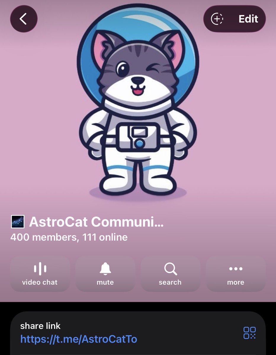 AstroCatLaunch's tweet photo. ALREADY 400 MEMBERS IN OUR GROUP
📈📈📈📈 https://t.co/QSzX76ViWw