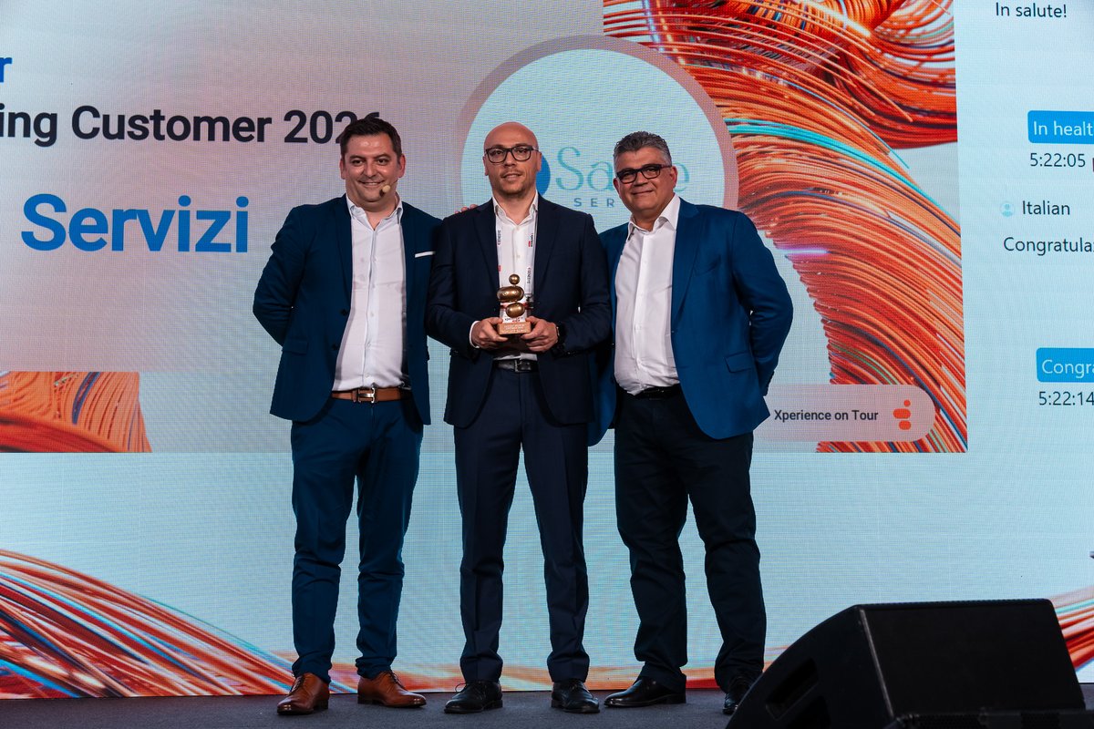 Genesys_IT's tweet photo. Insalute Servizi
Fastest Growing Customer 2026

In Salute Servizi ha saputo implementare, adottare ed evolvere con grande rapidità la propria piattaforma di CX facendone un elemento chiave per la sua straordinaria crescita

#XperienceMilan #CustomerExperience #CX #AI https://t.co/YoCGfkyZD9