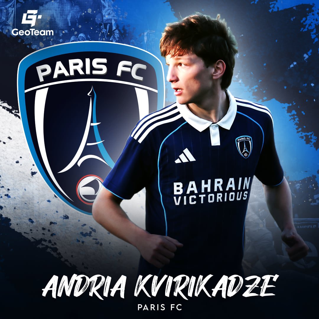 Geo__team's tweet photo. 🚨 EXCL: Georgian footballer joins Paris FC! 🇬🇪

Per my information, 18 y.o Dinamo Tbilisi midfielder Andria Kvirikadze will continue his career at Paris FC. 🇫🇷 

The player will arrive in Paris today, pass a medical check and sign a 4-year contract with the club. ✍🏻 https://t.co/mHeS8AsinP