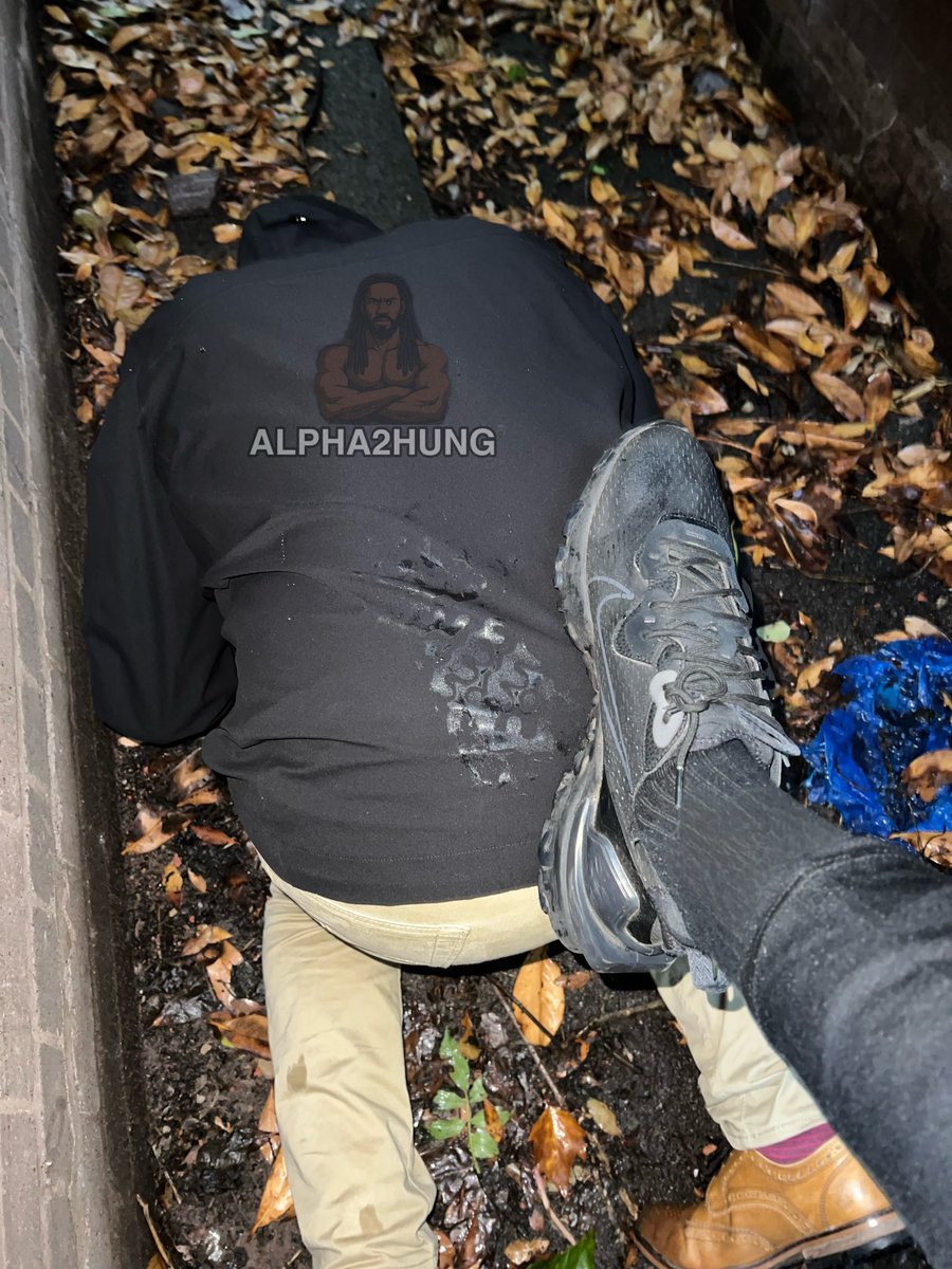 alpha2hung's tweet photo. On your knees, white boy. Tongue out, lick every bit of mud off Alpha’s shoes like the pathetic bootlicker you are 👟Swallow it and send while you’re down there. This is your place, beta. Broke. Serving. Owned.💰🧎🏼 https://t.co/bANSC1ltrK