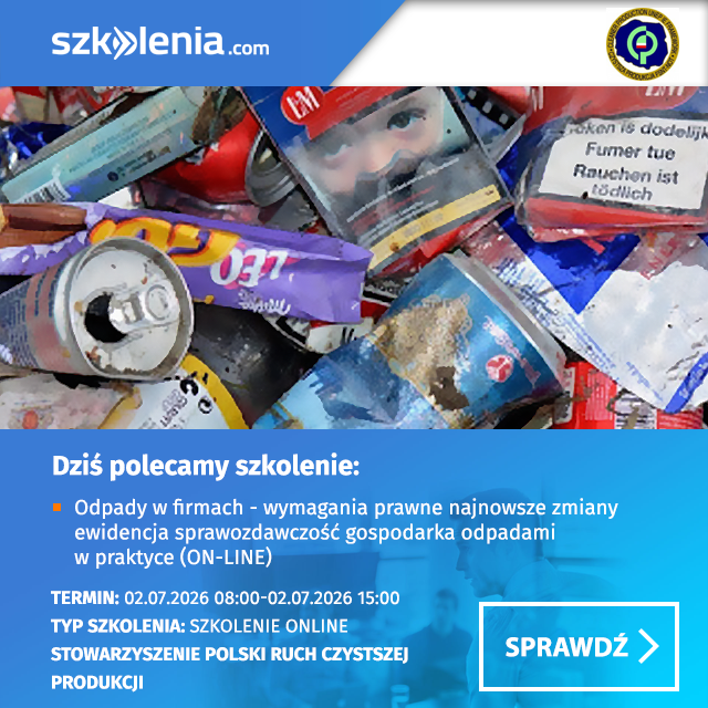 szkolenialcom's tweet photo. Dziś polecamy szkolenie:
---
✅ Odpady w firmach - wymagania prawne najnowsze zmiany ewidencja sprawozdawczość gospodarka odpadami w praktyce (ON-LINE)
---
Sprawdź: ➡ https://t.co/s5nQa0JCue
---
#Szkolenia, #OdpadyWFirmach, #BDO, #SzkolenieOnline https://t.co/BBnQzkbO5e