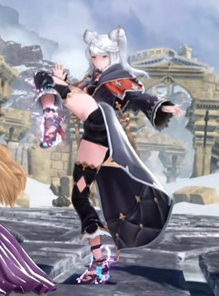 Lysts_Sin's tweet photo. fediel's weapon is her headpiece and fraux's weapon are her shoes https://t.co/Vw7vLzqXlQ