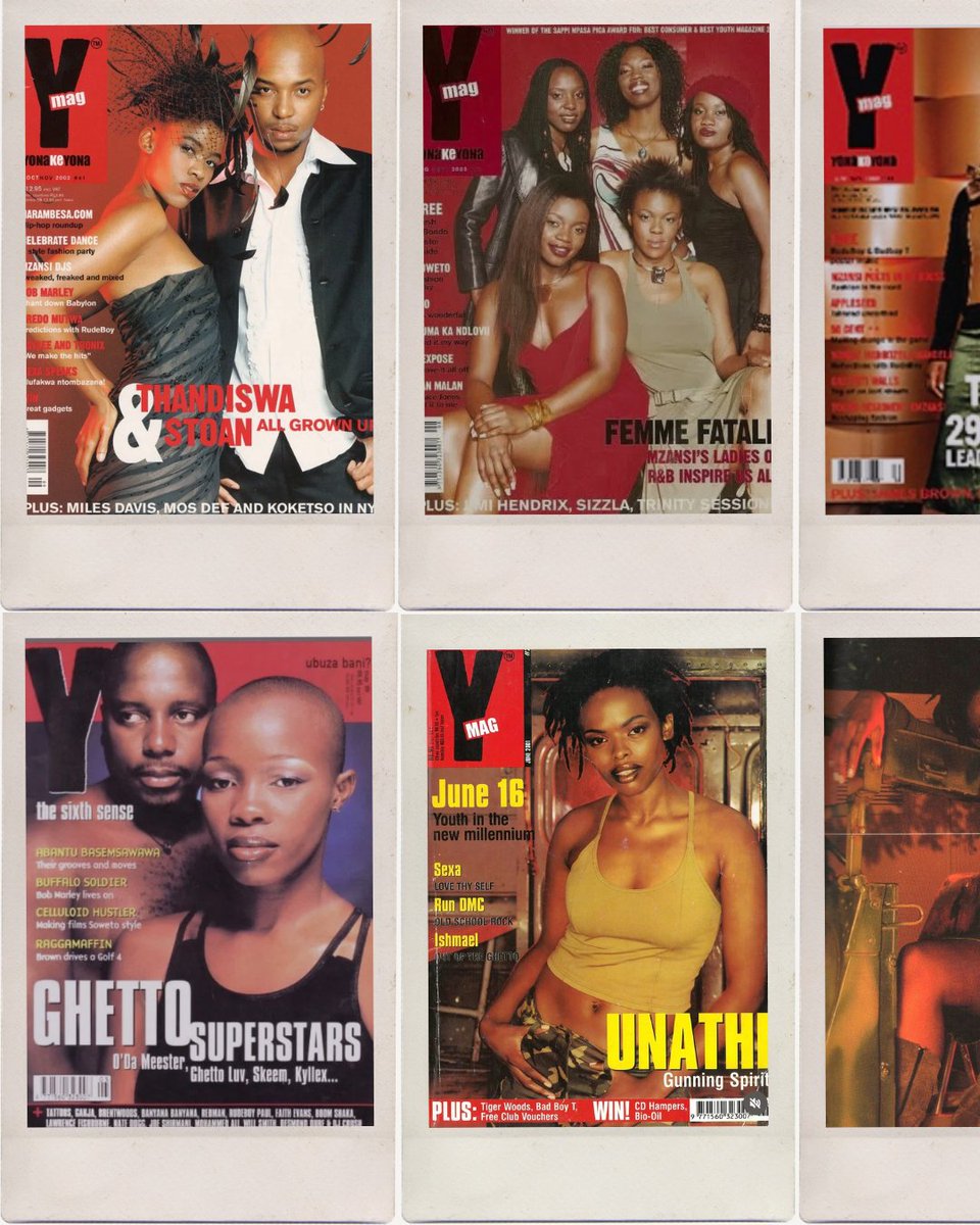 AphiweMame's tweet photo. 📖Y-Mag deserves an archive site similar to Drum's.

Too much of South Africa's youth culture history is trapped in boxes, garages and fading magazine collections.

Our popular culture history survives by accident, that needs to change. https://t.co/EbP0KePAgd