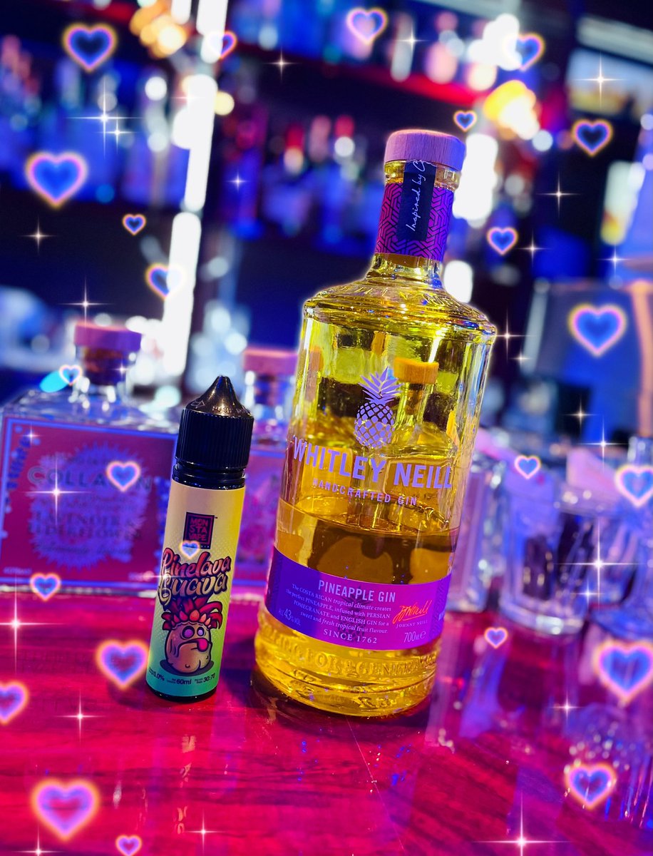 shj_akiba's tweet photo. 本日のおすすめ #VAPE はこちら🖤✨️

 #Monstavape👾のパインラバグァバ🍍✧︎*。
南国感じるフルーティーさと、後に引かないサッパリ感が何度味わっても飽きず楽しめるフレーバーです🎶

おすすめ #VAPEfusion はWhitleyNeillのパイナップルジン♪トニック割りがイチオシです❣️

 #聖氷女教会 https://t.co/MKrSvUHfz6