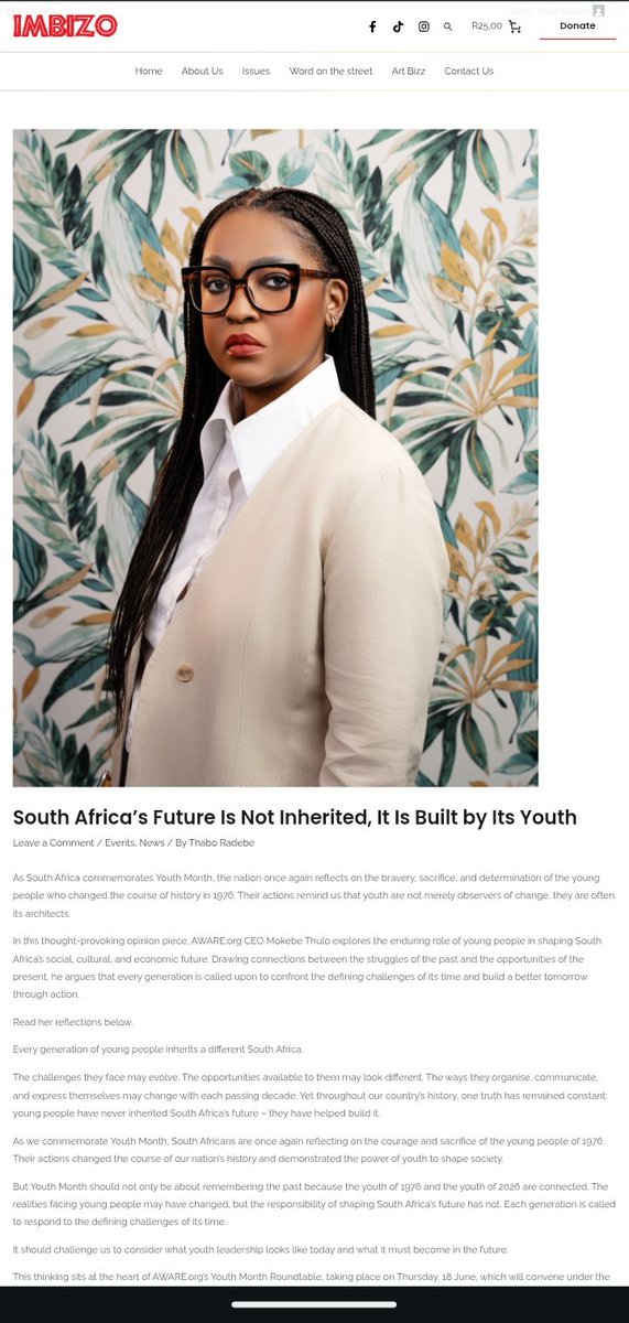 ThatoYaBotho's tweet photo. 🔥 THIRSTY THURSDAY | YOUTH THIRSTY FOR SUCCESS 🔥

🇿🇦 Built Through Action: Past. Present. Future.

The youth of 1976 changed history.

🔗 https://t.co/Qtpfrhowrq 

#YouthMonth2026 #BuiltThroughAction #ImbizoMagazine #AWAREorg #YouthLeadership  #ThirstyThursday https://t.co/P6hT95dxAX