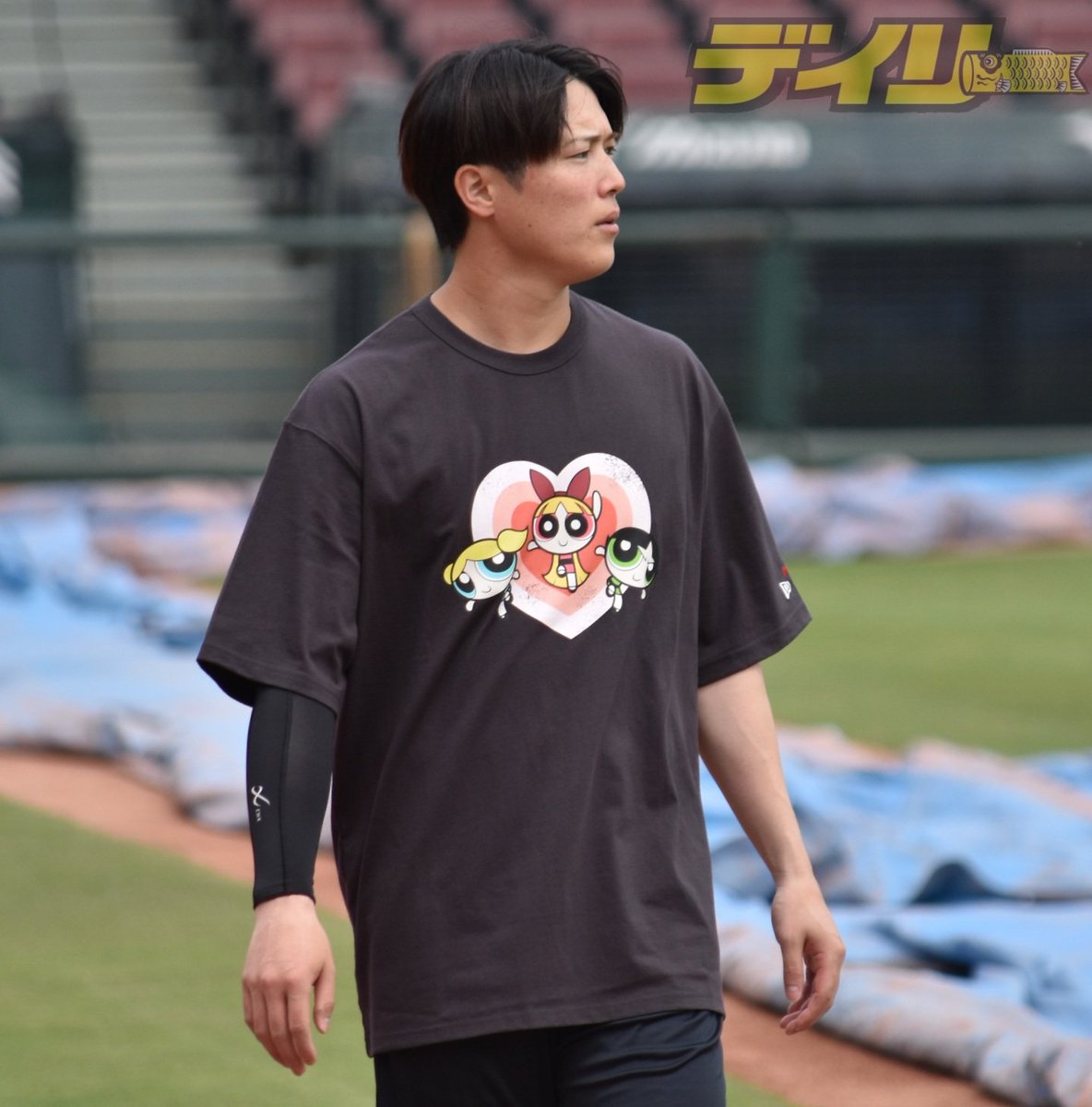 森下ｸﾝそのTシャツw ＃カープ ＃森下暢仁