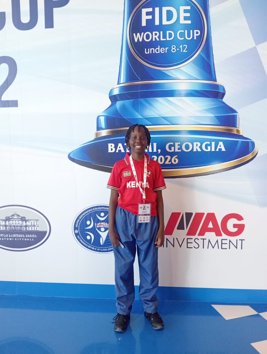 Qellaah's tweet photo. One year after dominating in Zimbabwe, the Muchoki siblings have done it again. Their consistency continues to impress chess enthusiasts across Africa. African Champions setting new standards for youth excellence. #MuchokiSiblings. https://t.co/nUajs5CRBN