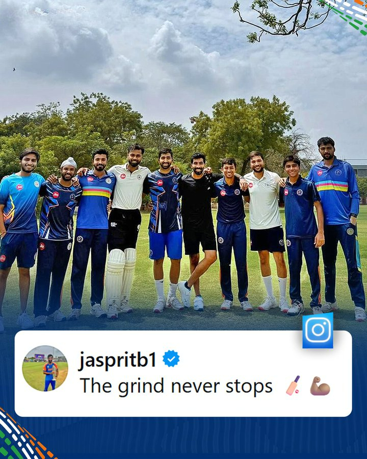 cricketganit's tweet photo. After a brief break, Jasprit Bumrah has returned to training and looks ready to get back into rhythm.
#JaspritBumrah #TeamIndia #Cricket #IndianCricket #FastBowling #SportsGanit #StayAheadEveryGame #CricketNews #INDvsENG #SportsUpdates https://t.co/Y899Ztbxqh