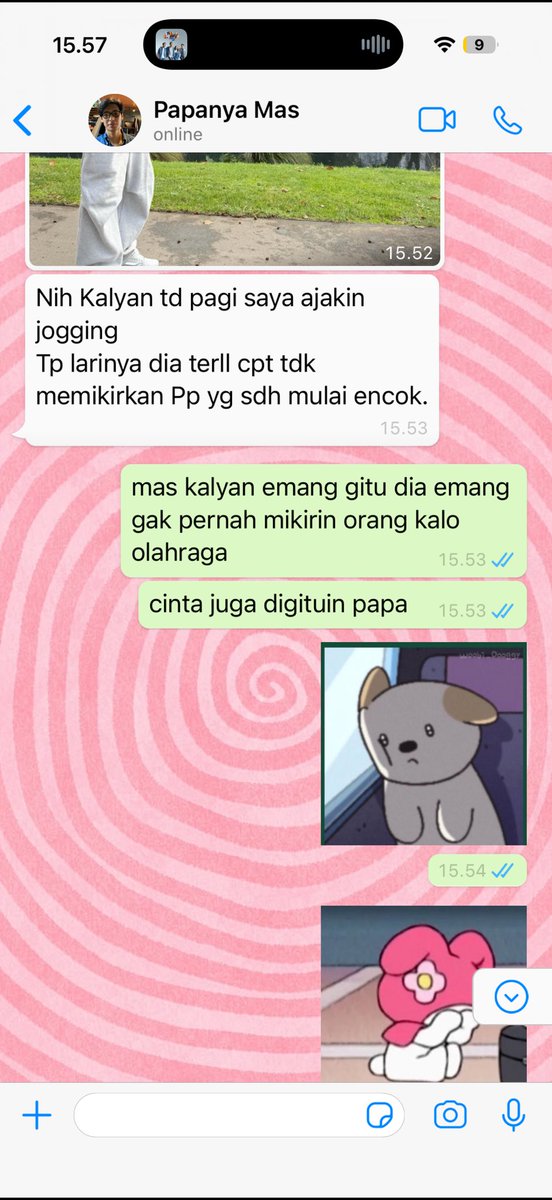 GaIocher's tweet photo. Dd Cinta dan Papa Mertuaaaaa ᡣ𐭩ヽ(.◜ω◝.)/ https://t.co/6QWvrXKRz0