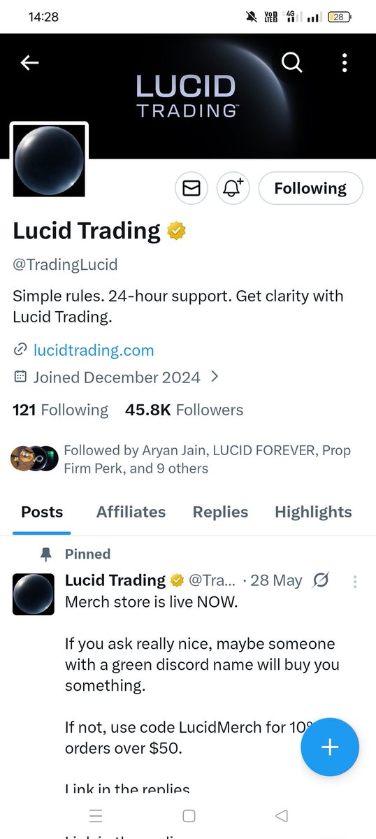 cryptozepto's tweet photo. @TraderAryan @PropFirmPerk @TradingLucid PERK https://t.co/MNKfDNk460