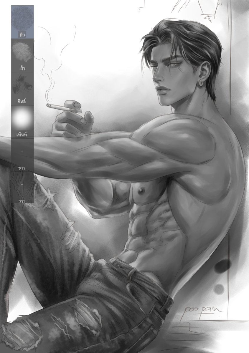 ArtJame16833284's tweet photo. ปาดๆเทา70% มีคลิดวาดที่เพจบ้านศิลปะงับ https://t.co/Eadz6KaC6b